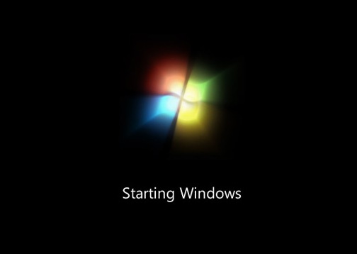 O que aparecia antes enquanto o Windows 7 era carregado